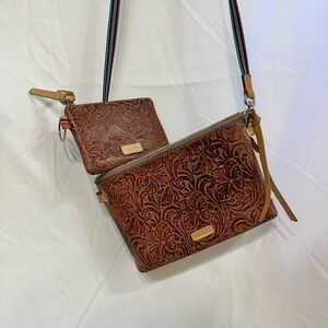Consuela Sally Midtown crossbody and Sally Pouch.
